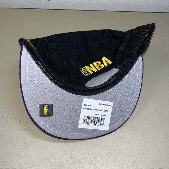 New Lakers kobe bryant 5X champions 1996-2016 XX years hat 9fifty snapback RARE